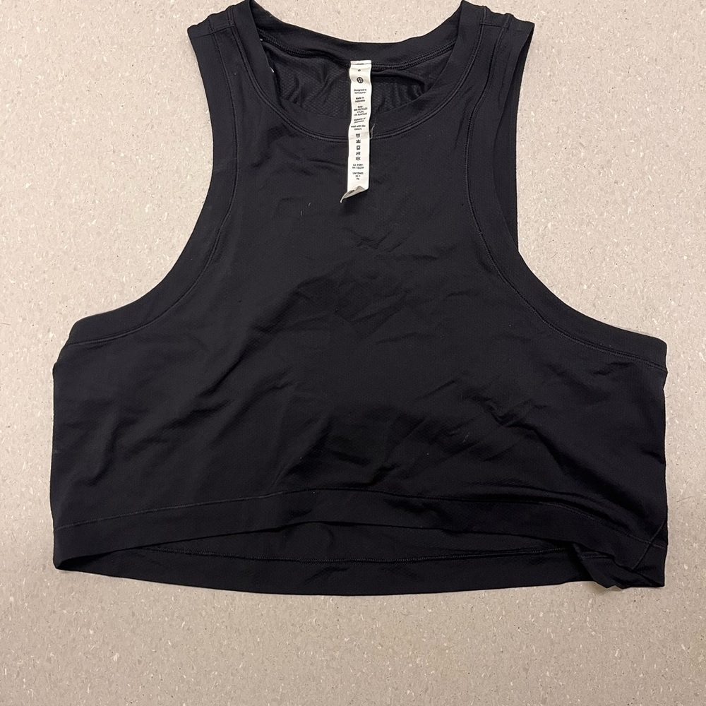Lululemon Open-Back Cropped Training Tank Top - Sz 8​​